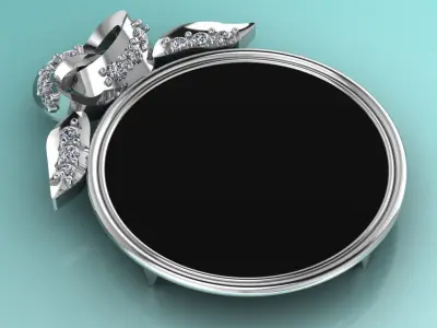 luxury pendant for women  3D print model