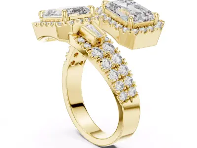 Designer Rings 3D model