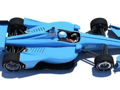Indycar 2018 - Road 3D model