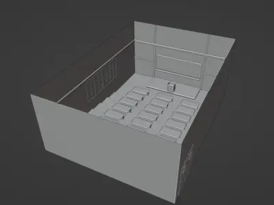 Naruto Ninja Classroom Game - Ready 3D Model Free low-poly 3D model