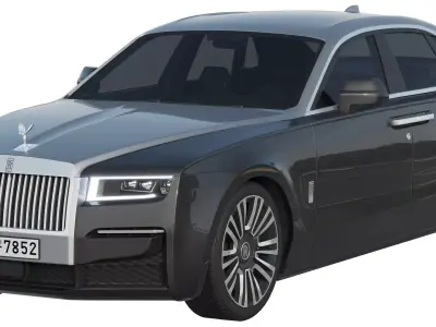 Ghost luxury sedan 3D model