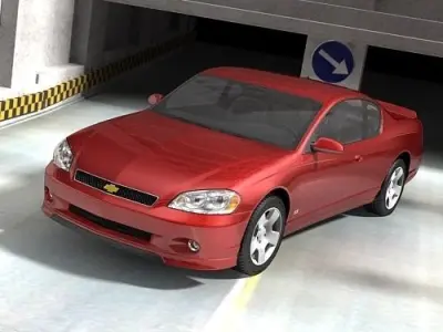 Chevrolet Monte Carlo CG 2006 3D model