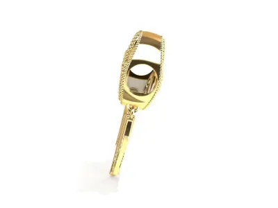 Coachella charm 3D print model