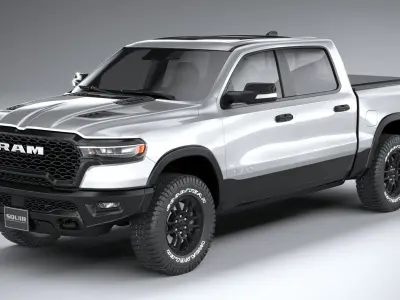 Ram 1500 Regular 2025 3D model