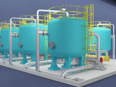 Pipe Assembly Pack  3D model