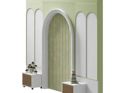 Kids wall panell 12 3D model