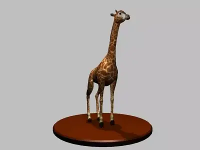 Giraffe Low-poly 3D model