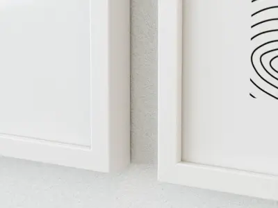 Gallery Wall 65 3D model