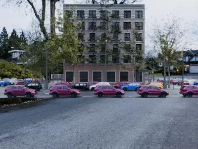 city noktahs Low-poly 3D model