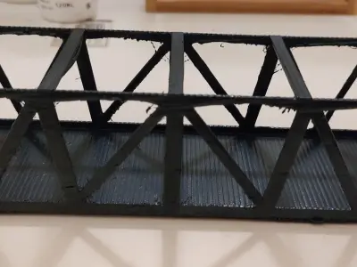 Industrial Truss Bridge 3D print model