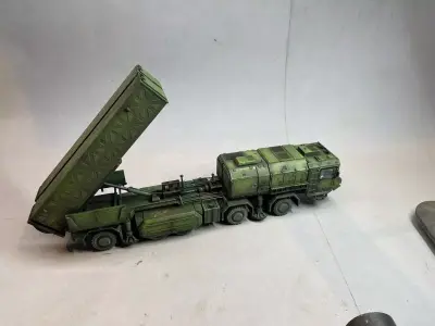 Hrim-2  Ballistic Missile Launcher - 3D Printable Model 3D print model