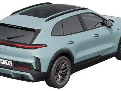 Porsche Cayenne Turbo Electric 2027 3D model