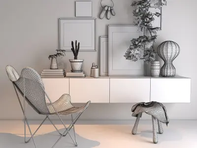 Collection Decoration sets Vol 01 3D model