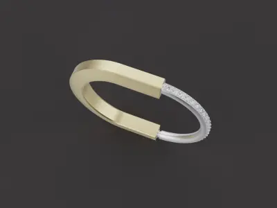 Earring 15131 3D print model