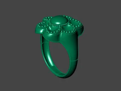 Plain Ring Women Ready STL 3DM Models Womens Rings 3D models 3D print model 22