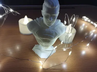 SUPERMAN RONALDO BUST 3D Printing Model 3D print model