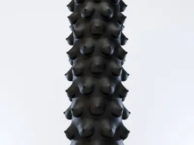 Stacked Boobs Vase 3D model