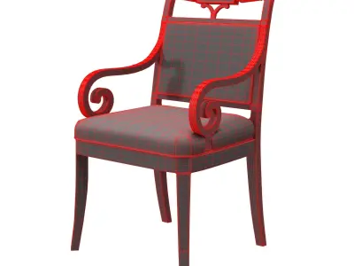 Kindel Seymour armchair 3D model