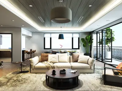 Azhome Studio TV Cabinet 3dmodel 3D model