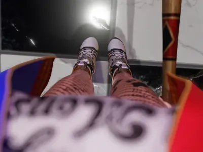 Harley Quinn Shoes Suicide Squad Edition 3D model