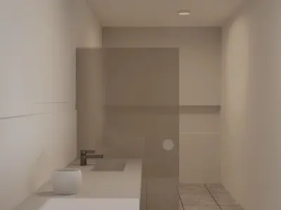 Bath-Interior Visualization 3D model