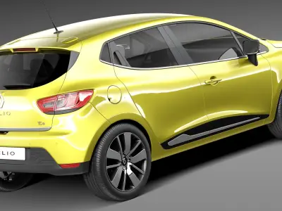 Renault Clio 2013 3D model