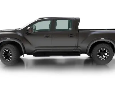 Nissan Titan Car - Vehicle - Truck 3D model