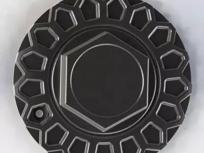 BBS Wheel Center Cap 3D print model