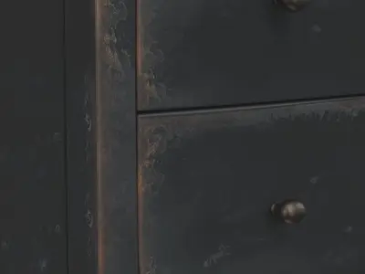 Blatchford 34 Nightstand Pottery Barn 3D model