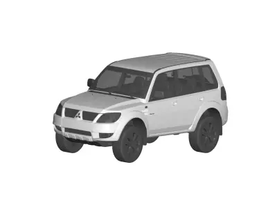 Mitsubishi Pajero  3D model