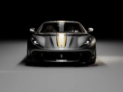 Ferrari 812 Competizione 3D model