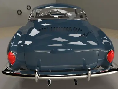 Volkswagen Karmann Ghia 3D model