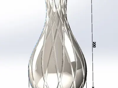 Vase ceramic 3D print model