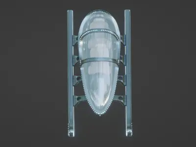 Toboggan 3D model