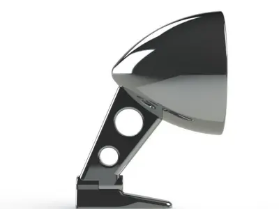 RETRO MIRROR CLASSIC CAR - ESPEJO RETRO PARA AUTOS CLASICOS 3D print model