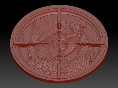 gobbler 3D print model