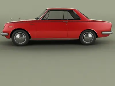 Toyota Corona RT50 Coupe 3D model
