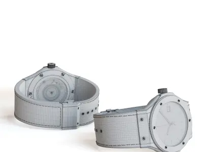  Hublot Classic Fusion watch             3D model