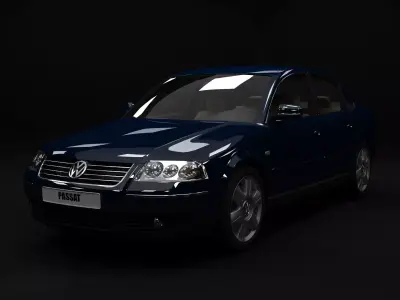 Vokswagen Passat 2004 3D model