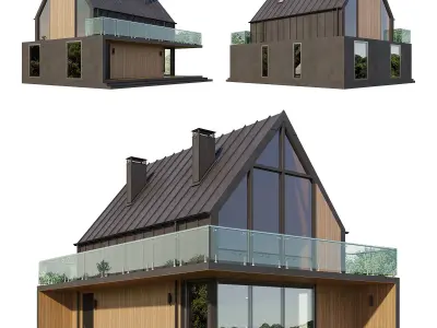 Barnhouse 3 3D model
