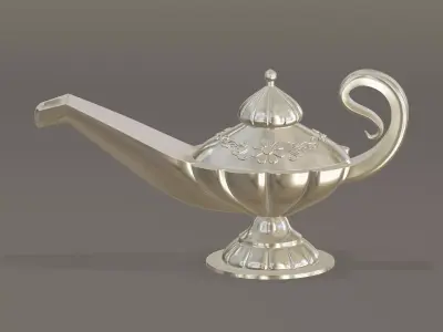 Aladdin Magic Lamp 3D model
