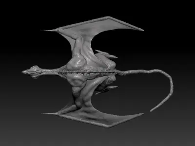 dragon 3D model 16