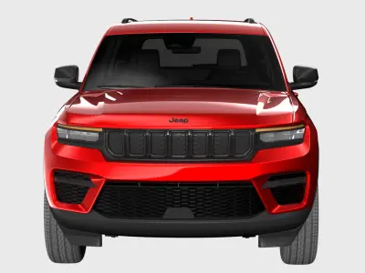 Jeep grand cherokee 2023  Low-poly 3D model
