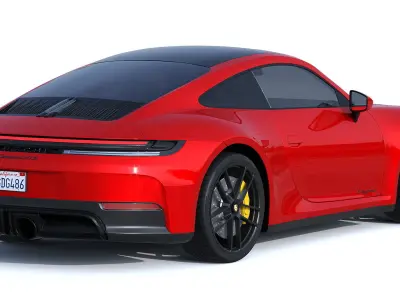 Porsche 911 Carrera 4 GTS 2025 3D model