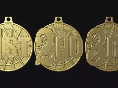 Award Medal 3D print model