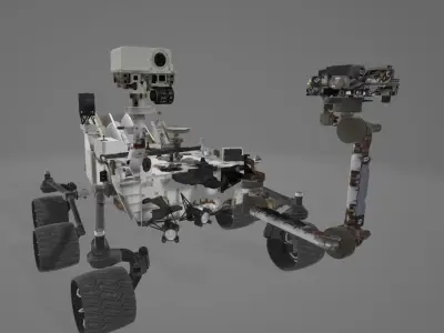 Marsh Rover 3d model 3D print model