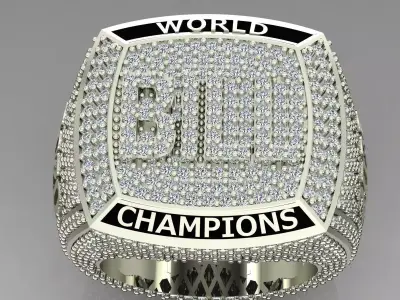 Band Ring 3D print model