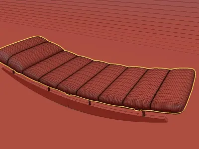 Garden swing 3D model Free 3D model