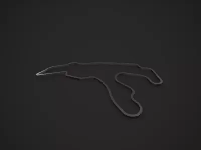 Circuit de Spa-Francorchamps - Belgium - 3D Printable 3D print model