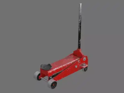 Car Jack 1A Low-poly 3D model